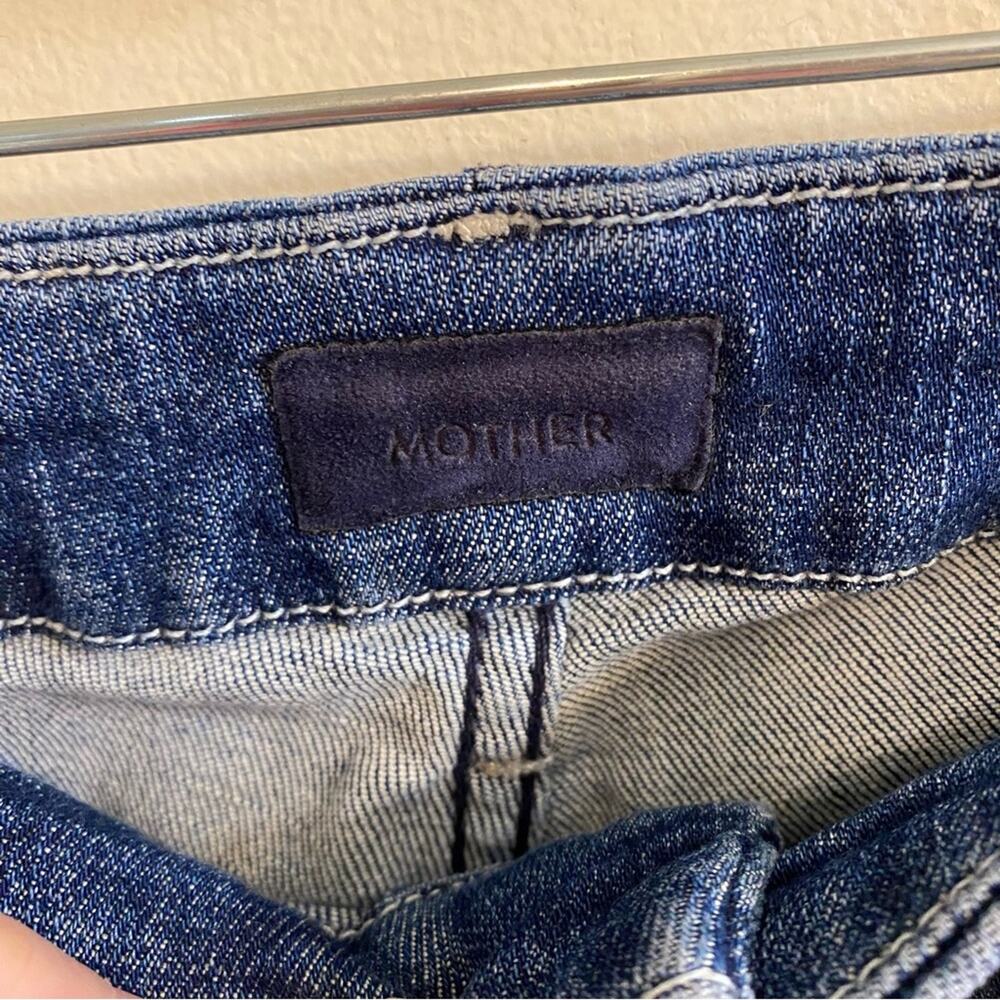 Mother The Looker Homebound Dark Wash Straight Leg Jeans Women’s Sz 26 - Picture 6 of 16